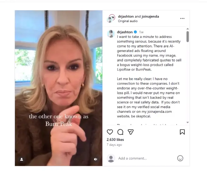 Dr. Jennifer Ashton BurnSlim