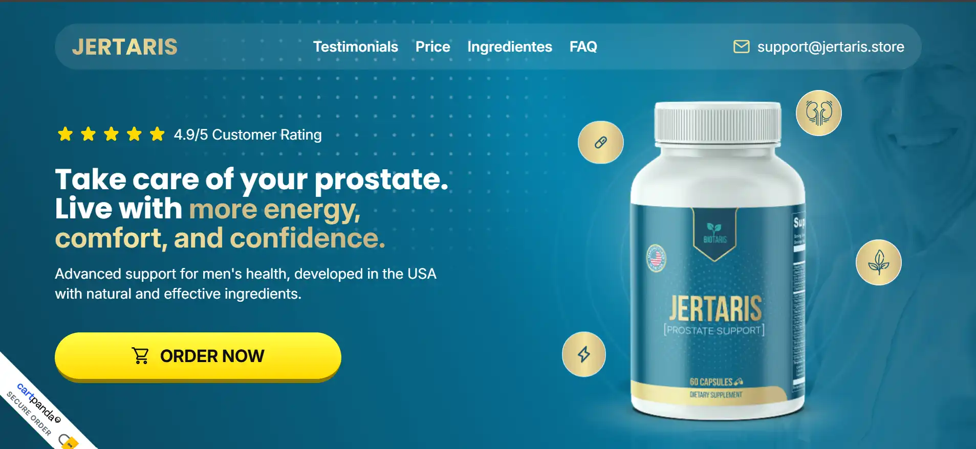 Jertaris Prostate Support Review