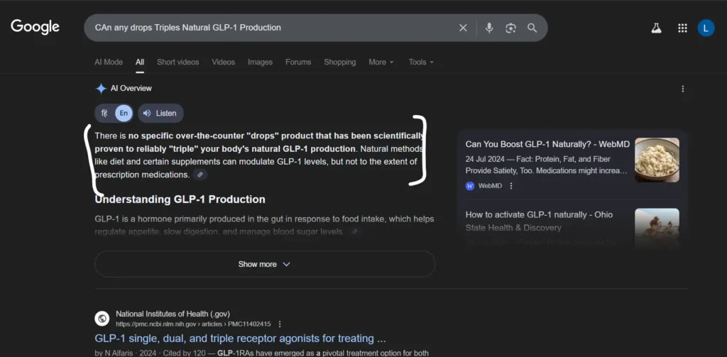 3rd Red Flag About Sugar Clean Drops