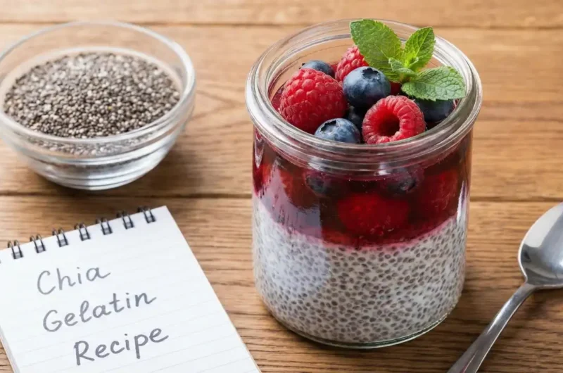 Chia Gelatin Weight Loss Recipe