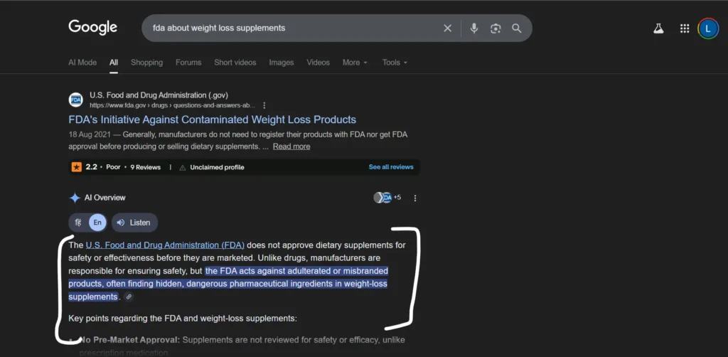 Is Lipodyne FDA approved